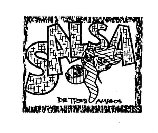 SALSA DE TRES AMIGOS logo