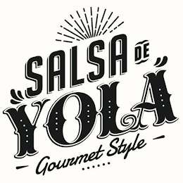 SALSA DE YOLA GOURMET STYLE logo