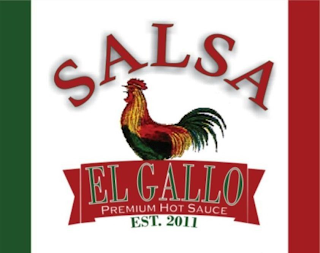 SALSA EL GALLO PREMIUM HOT SAUCE EST. 2011 logo
