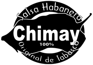 SALSA HABANERA CHIMAY 100% ORIGINAL DE TABASCO logo