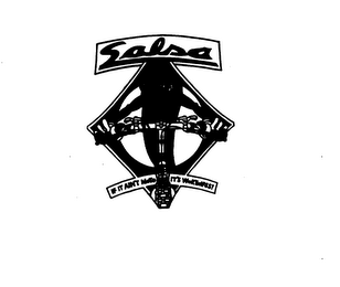 SALSA IF IT AIN'T MOTO IT'S WORTHLESS! logo