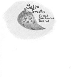 SALSA SWEETIE SO GOOD, GREEN TOMATOES BLUSH RED logo