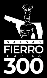 SALSAS FIERRO POR LA 300 logo