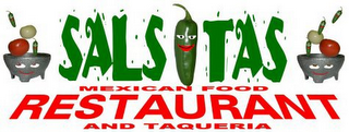 SALSITAS MEXICAN FOOD RESTAURANT AND TAQUERIA logo