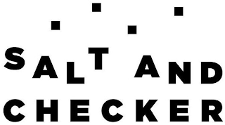 SALT AND CHECKER logo