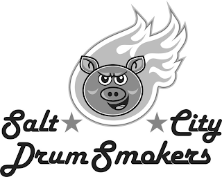 SALT CITY DRUM SMOKERS logo