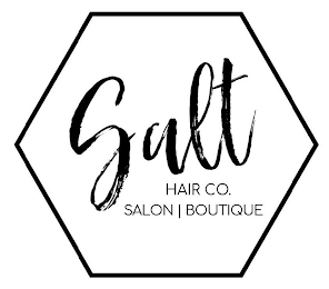 SALT HAIR CO. SALON BOUTIQUE logo