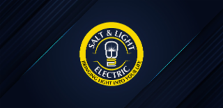 SALT & LIGHT ELECTRIC BRINGING LIGHT INTO YOUR LIFE logo