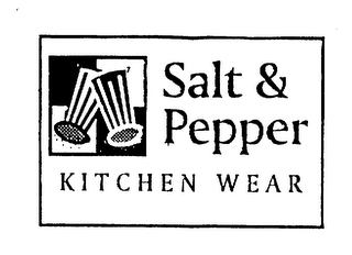 SALT & PEPPER KITCHEN WEAR logo