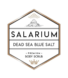 SALT SALARIUM DEAD SEA BLUE SALT PREMIUM BODY SCRUB logo