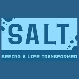 SALT SEEING A LIFE TRANSFORMED logo