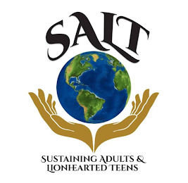 SALT SUSTAINING ADULTS & LIONHEARTED TEENS logo