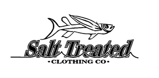 SALT TREATED ·CLOTHING CO· logo