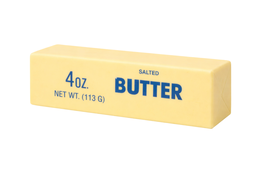 SALTED BUTTER 4OZ. NET WT. (113 G) logo