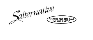 SALTERNATIVE "HERB ARE THE SALT OF THE EARTH" logo