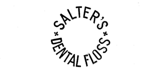 SALTER'S DENTAL FLOSS logo