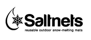 SALTNETS REUSABLE OUTDOOR SNOW-MELTING MATS logo