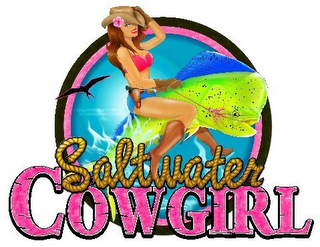 SALTWATER COWGIRL logo