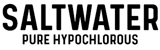 SALTWATER PURE HYPOCHLOROUS logo