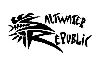 SALTWATER REPUBLIC logo