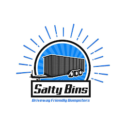 SALTY BINS DRIVEWAY FRIENDLY DUMPSTERS logo