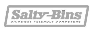SALTY-BINS DRIVEWAY FRIENDLY DUMPSTERS logo