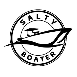 SALTY BOATER logo