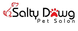 SALTY DAWG PET SALON logo
