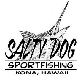 SALTY DOG SPORTFISHING KONA HAWAII logo