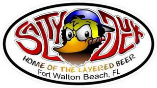 SALTY DUCK HOME OF THE LAYERED BEER FORT WALTON BEACH, FL logo