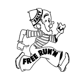 SALTY FREE RUN'N logo
