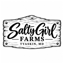 SALTY GIRL FARMS TYASKIN, MD logo