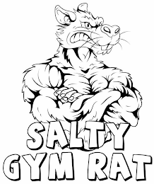 SALTY GYM RAT logo
