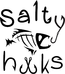 SALTY HOOKS logo