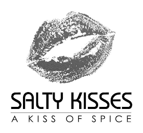 SALTY KISSES A KISS OF SPICE logo