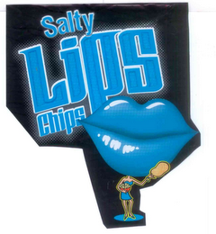 SALTY LIPS CHIPS logo