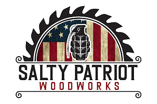 SALTY PATRIOT WOODWORKS logo