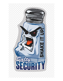 SALTY SECURITY SHAKE IT UP! logo