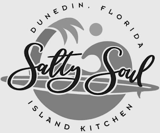 SALTY SOUL ISLAND KITCHEN DUNEDIN, FLORIDA logo