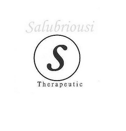 SALUBRIOUSI S THERAPEUTIC logo