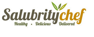 SALUBRITY CHEF HEALTHY · DELICIOUS DELIVERED logo