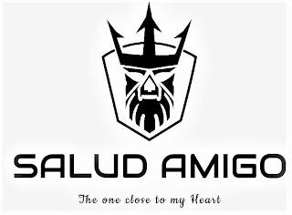 SALUD AMIGO THE ONE CLOSE TO MY HEART logo