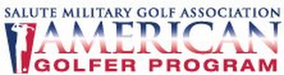 SALUTE MILITARY GOLF ASSOCIATION AMERICAN GOLFER PROGRAM logo