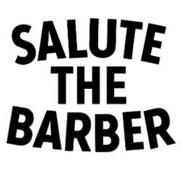 SALUTE THE BARBER logo