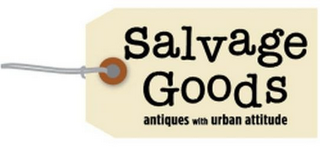 SALVAGE GOODS ANTIQUES WITH URBAN ATTITUDE logo