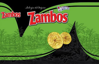 SALVAJES DEL TROPICO  ZAMBOS ZAMBOS YUMMIES logo