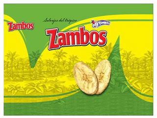 SALVAJES DEL TROPICO ZAMBOS ZAMBOS YUMMIES logo