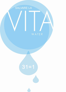 SALVARE LA VITA WATER 31=1 logo