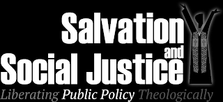 SALVATION AND SOCIAL JUSTICE LIBERATING PUBLIC POLICY THEOLOGICALLY logo