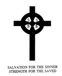 SALVATION FOR THE SINNER STRENGTH FOR THE SAVED logo